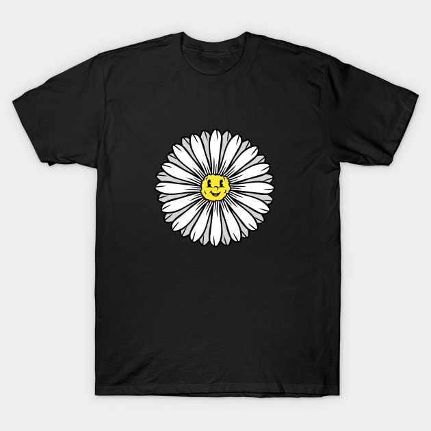 Daisy Flower T-Shirt by theDK9